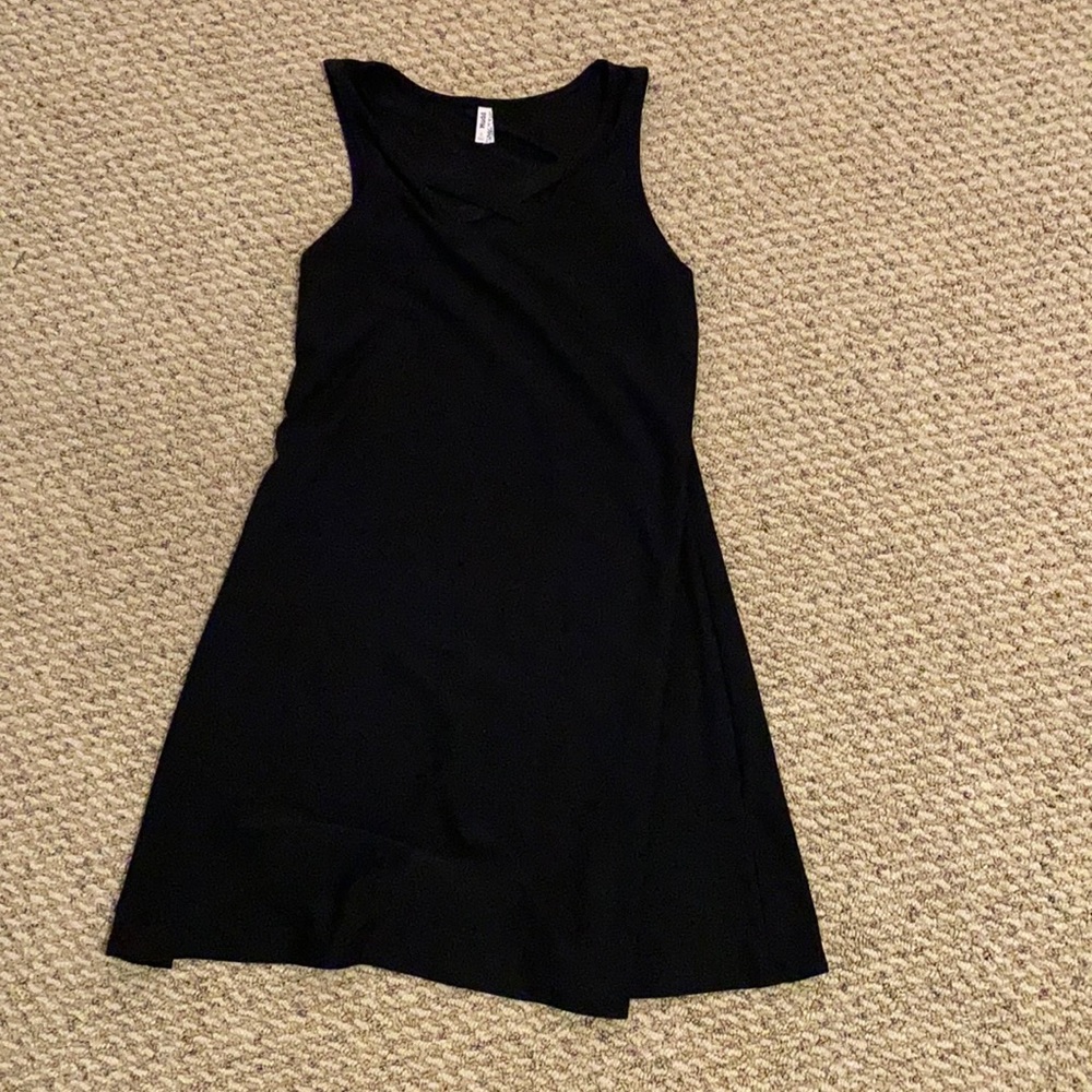 black dress